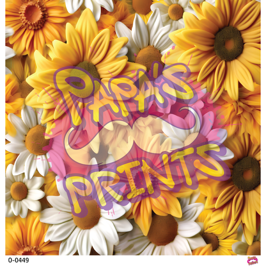 Sunflowers 3D Vinyl