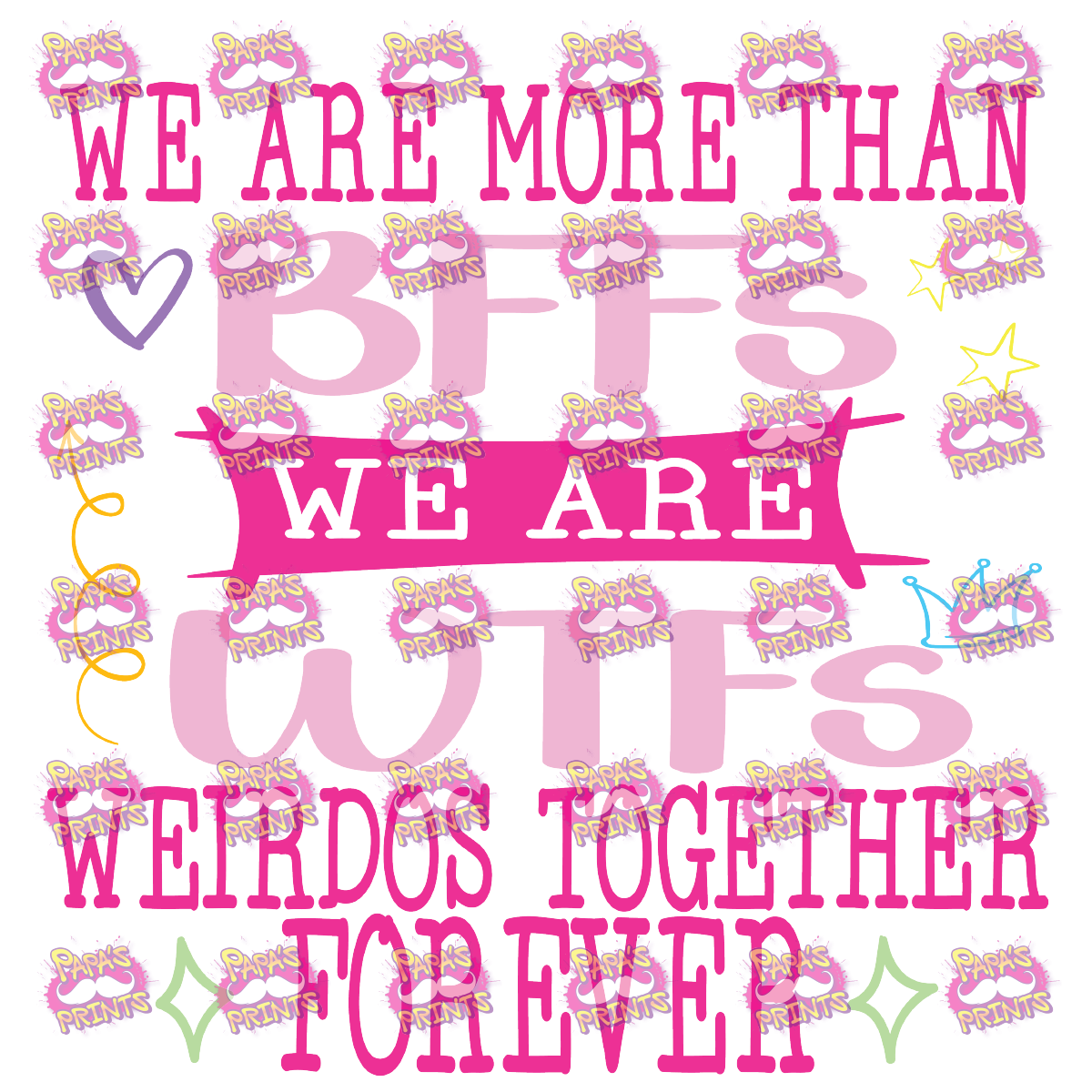 We Are WTF's Damn Good Decal