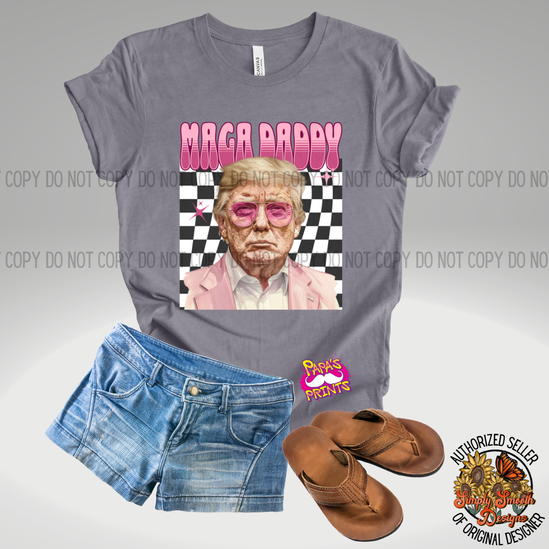 DTF Transfer - Trump Maga Daddy