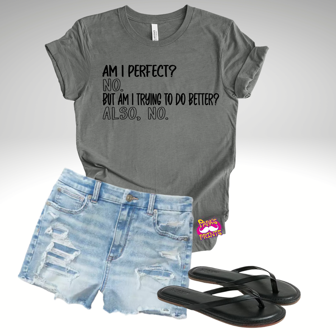 DTF Transfer - Am I Perfect