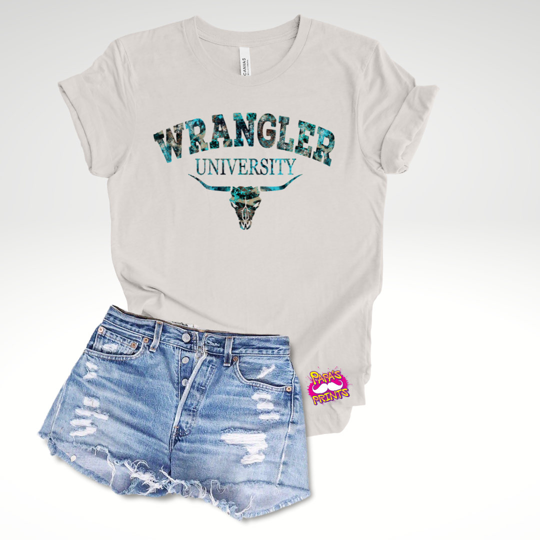 DTF Transfer - Wrangler University