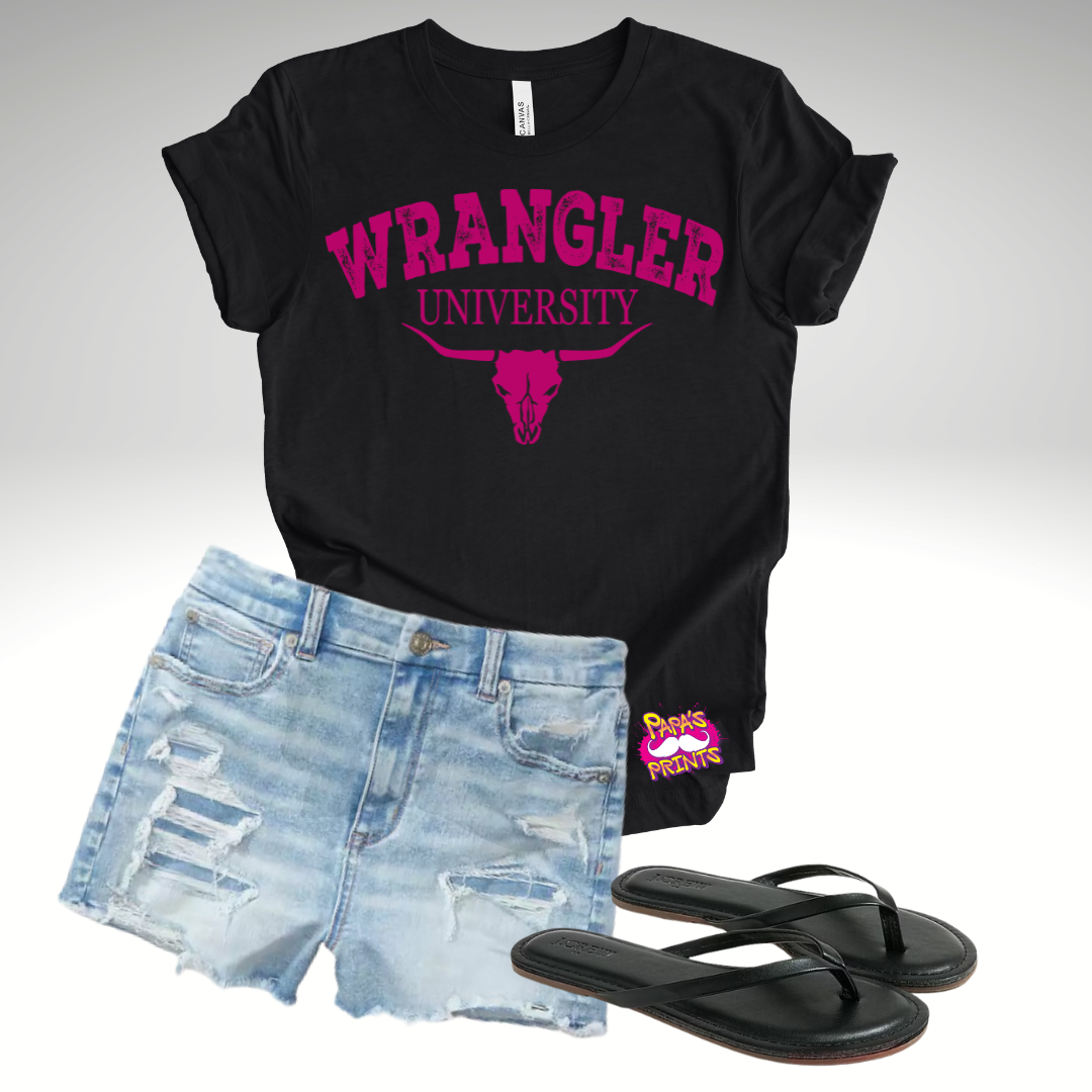 DTF Transfer - Wrangler University