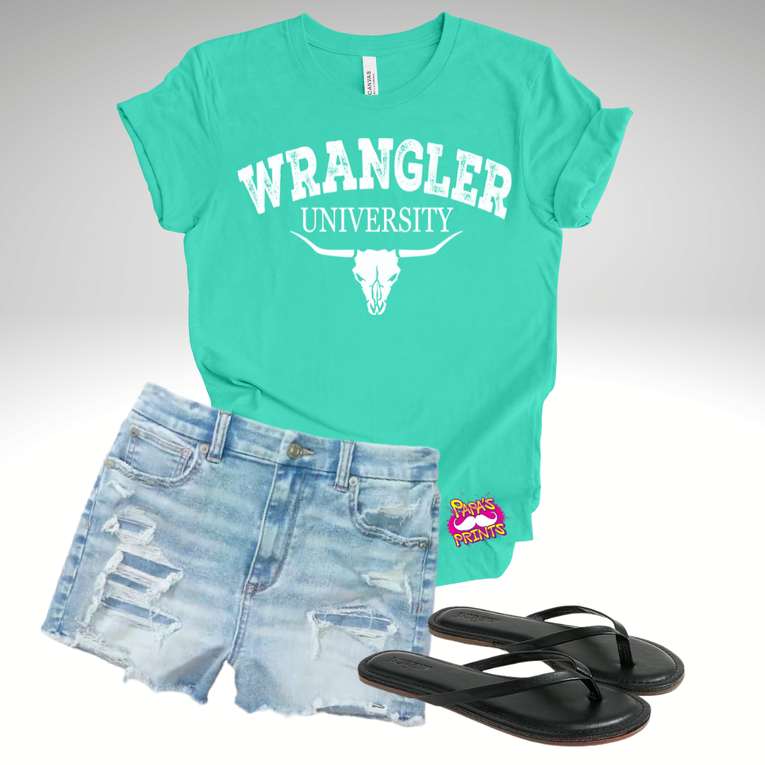 DTF Transfer - Wrangler University