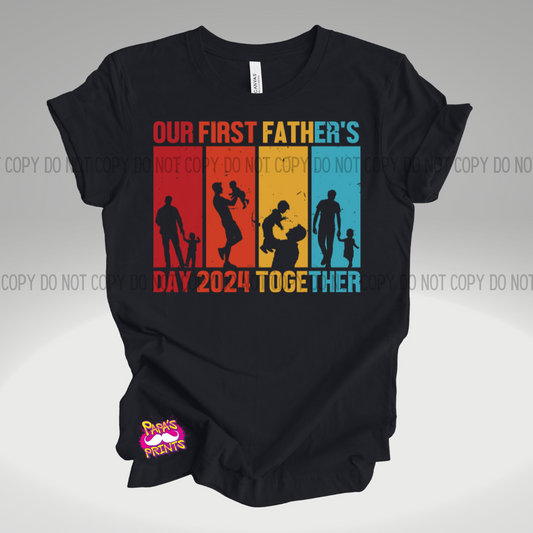 DTF Transfer - First Father's Day