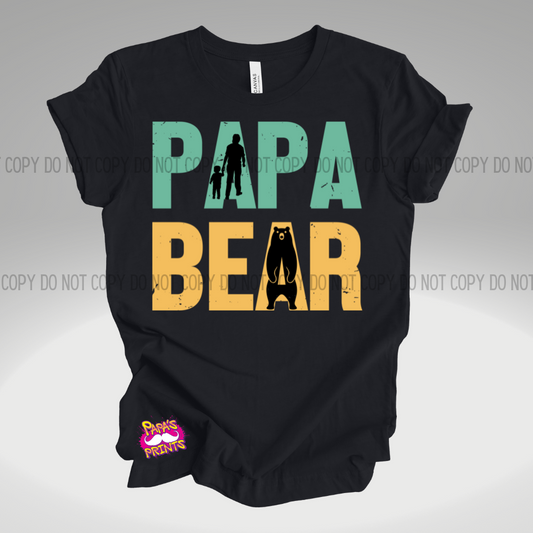 DTF Transfer - Papa Bear