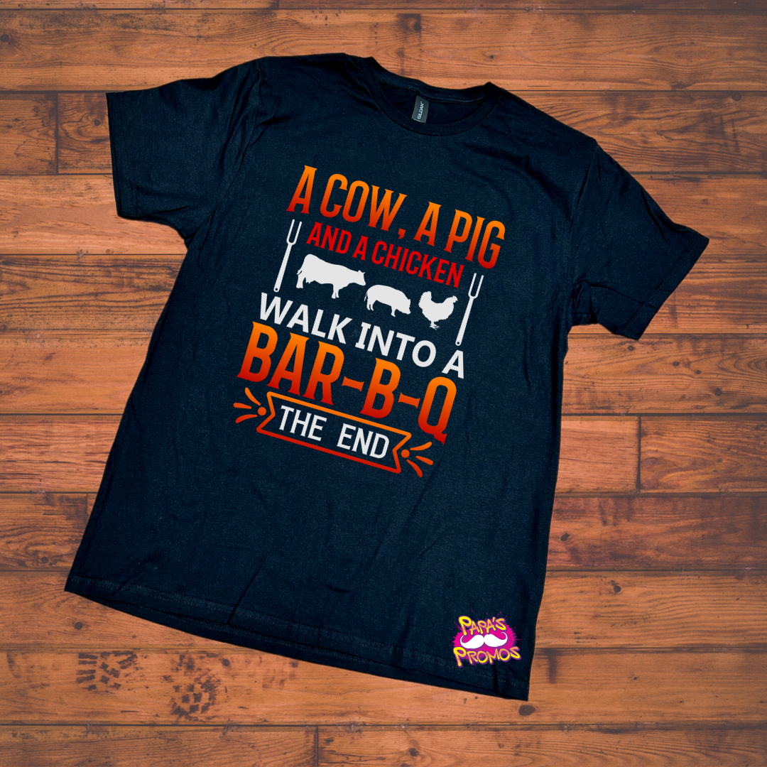 DTF Transfer - A Cow, A Pig and A Chicken
