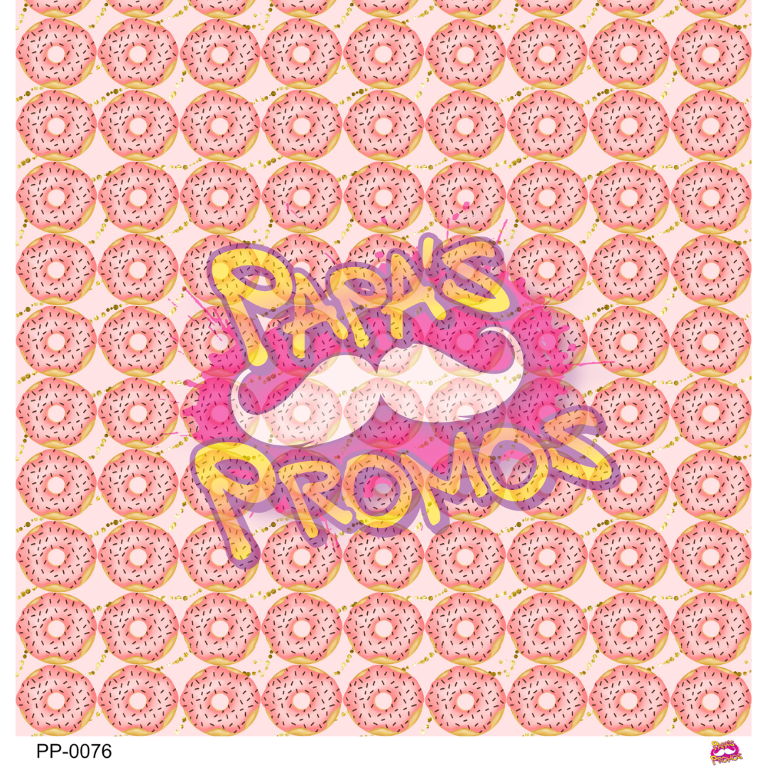 Pink Donut Opaque Vinyl