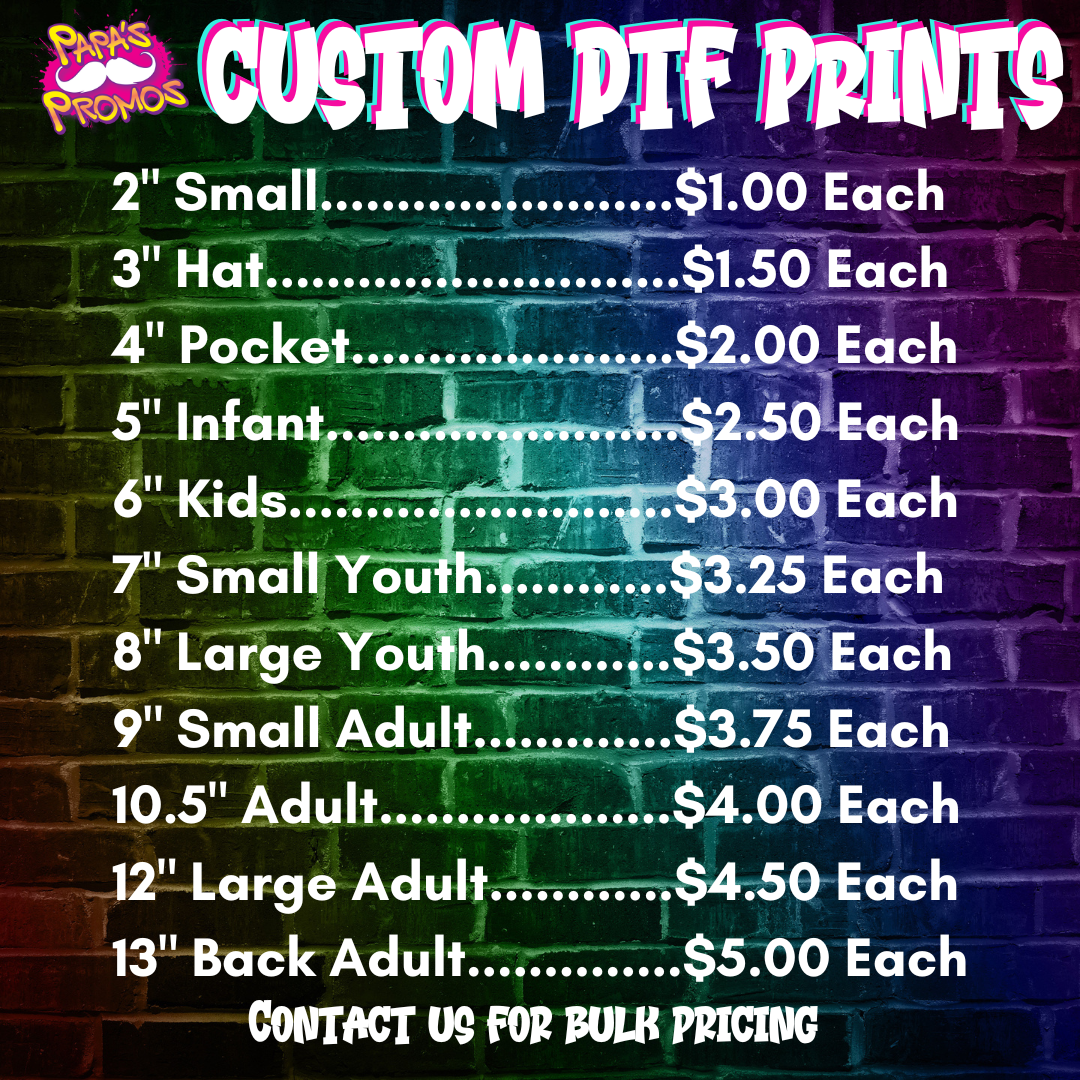 Custom DTF Prints