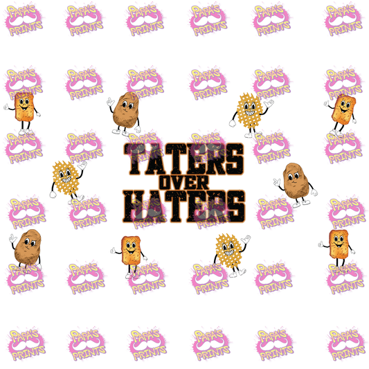 Taters Over Haters UV Glass Wrap