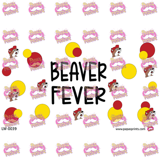 Beaver Fever UV Glass Wrap