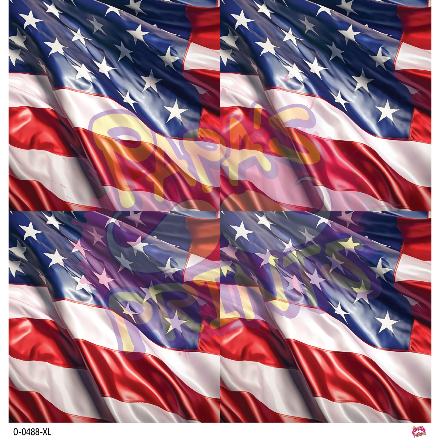 American Flag 3D Vinyl
