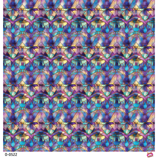 Mermaid Tears Stained Glass Vinyl