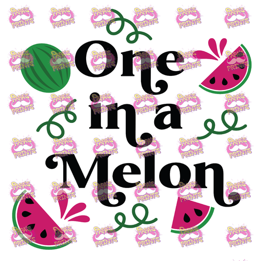 One In A Melon