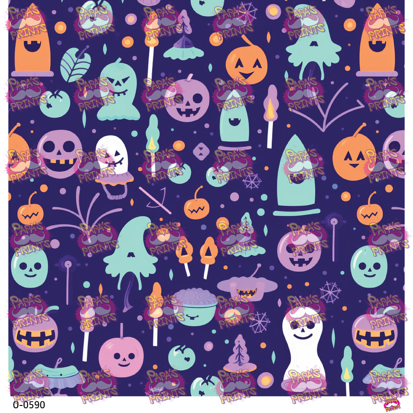 Cute Halloween Forest Vinyl