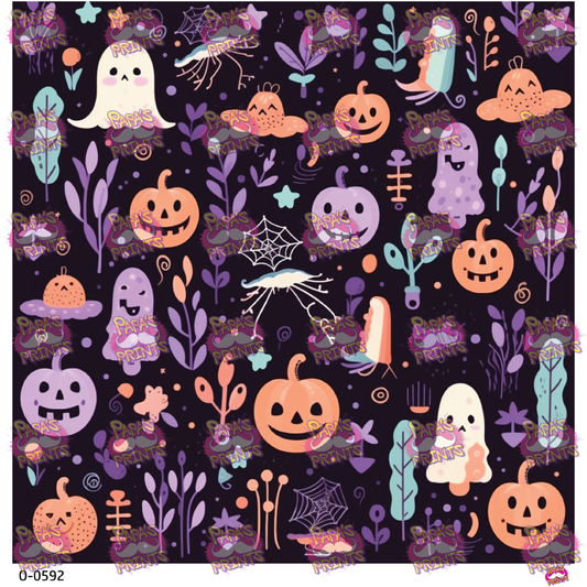 Cute Halloween Ghosts Vinyl