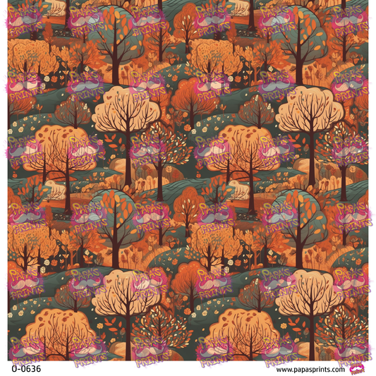 Autumn Trees Vinyl