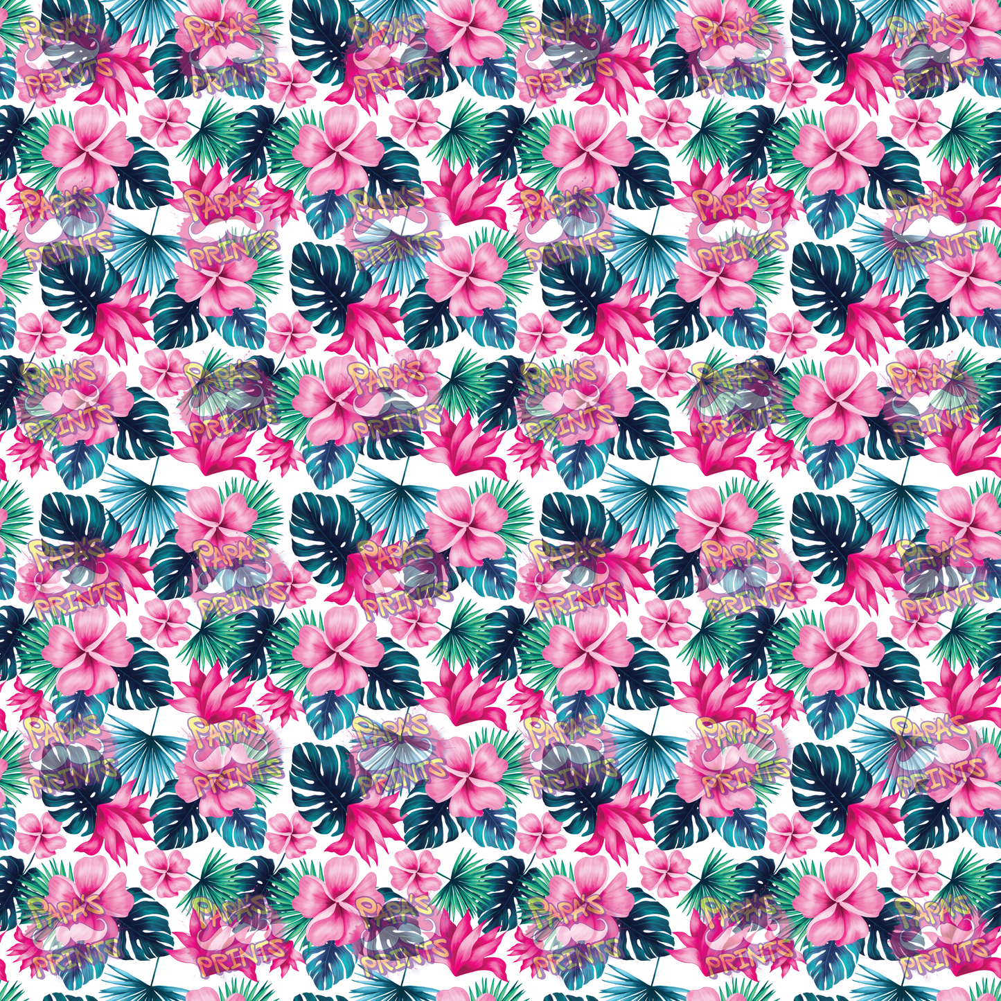 Pink Plumerias