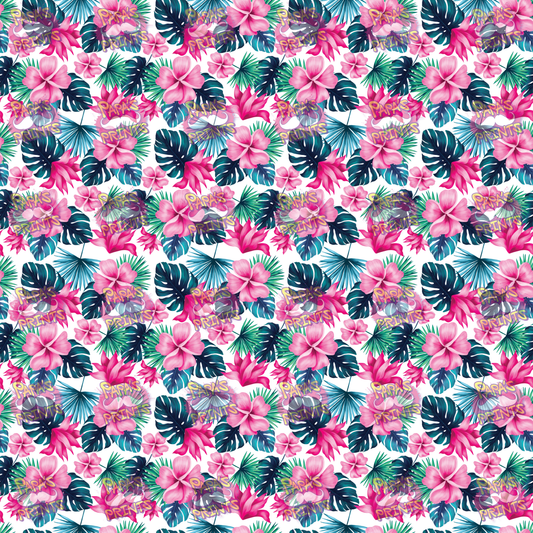 Pink Plumerias