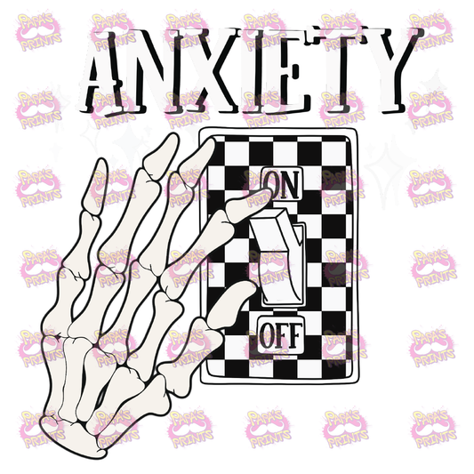Anxiety Switch Damn Good Decal