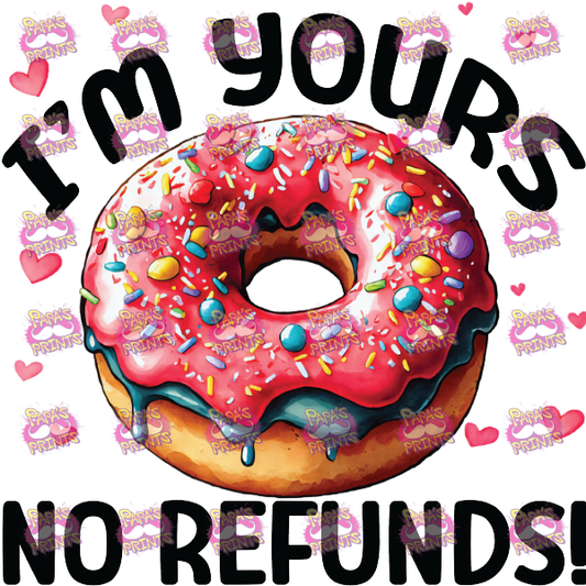 No Refunds