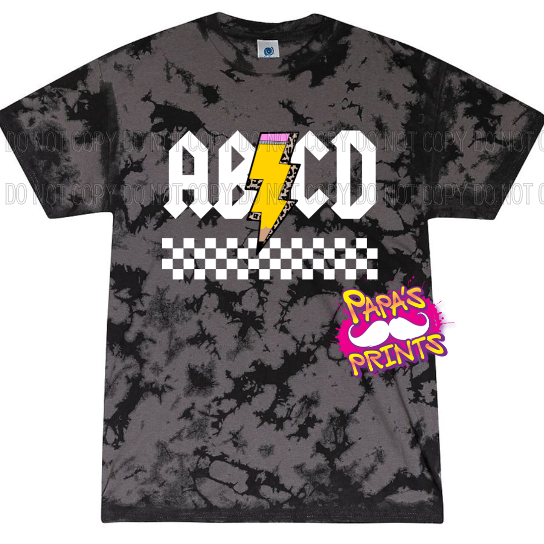 ACDC Alphabet Tee