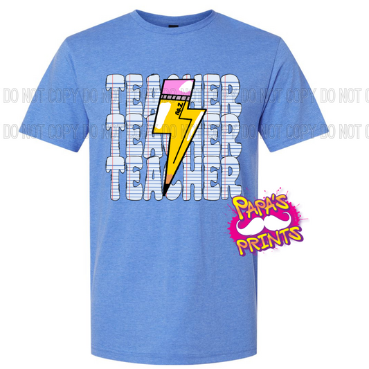 Teacher Pencil Tee