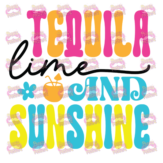 Tequila and Sunshine Damn Good Decal
