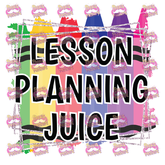 Lesson Planning Juice Damn Good Decal