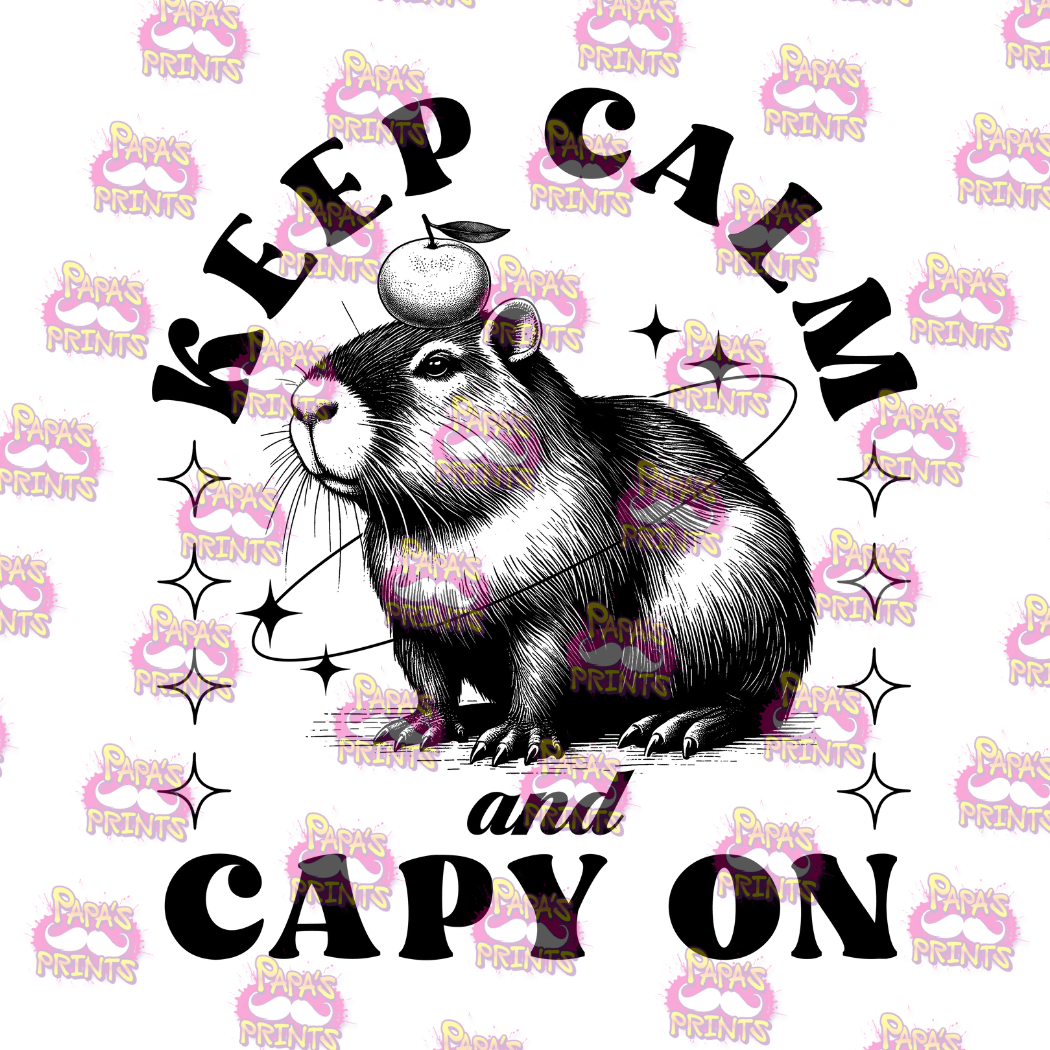 Capy On Decal