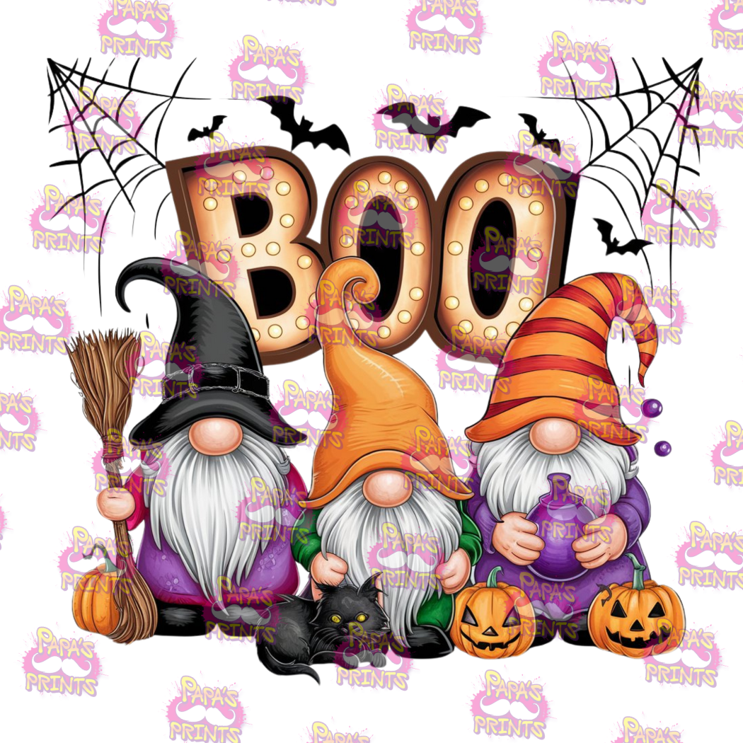 Boo Gnomes Decal