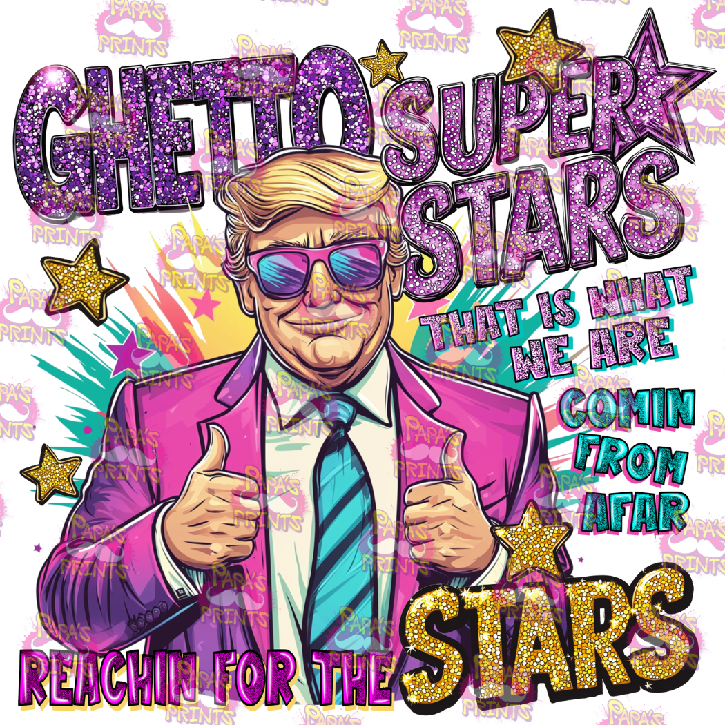Ghetto Superstar Decal