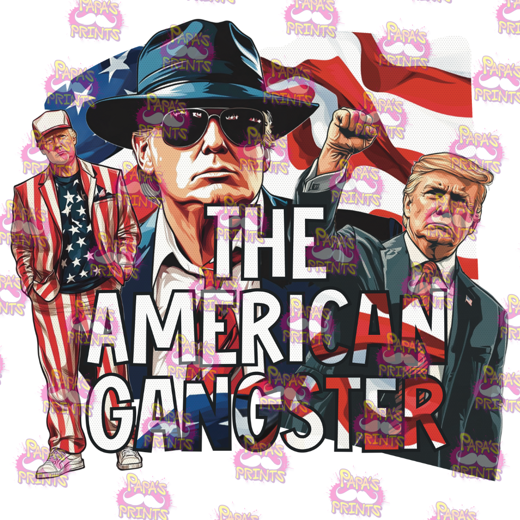 American Gangster Decal