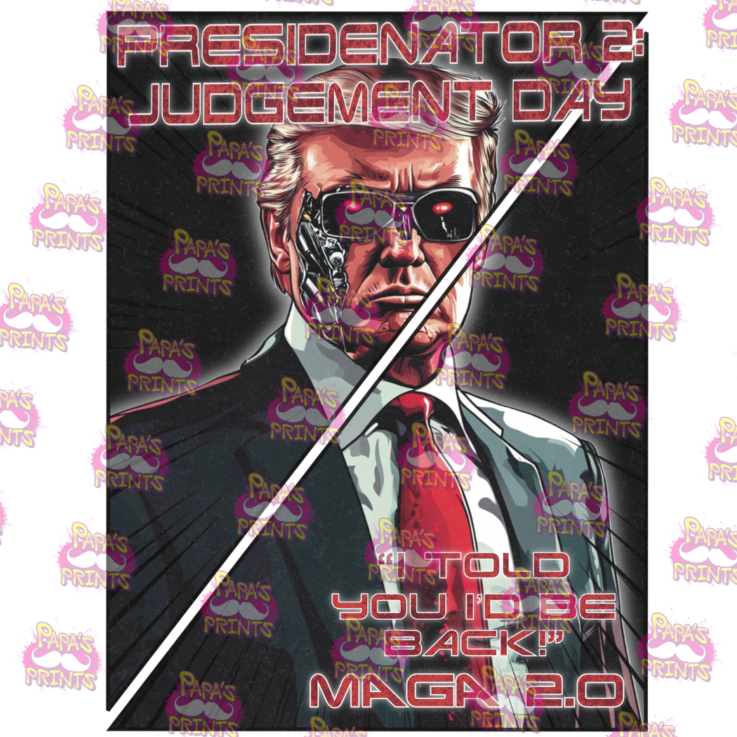 Presedenator Decal
