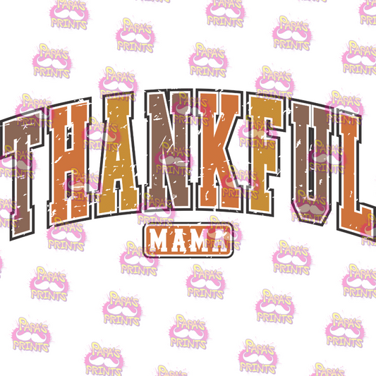 Thankful Mama Decal