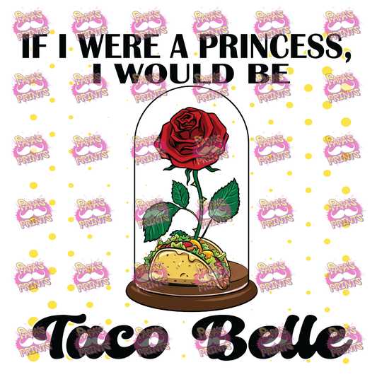 Taco Belle Damn Good Decal
