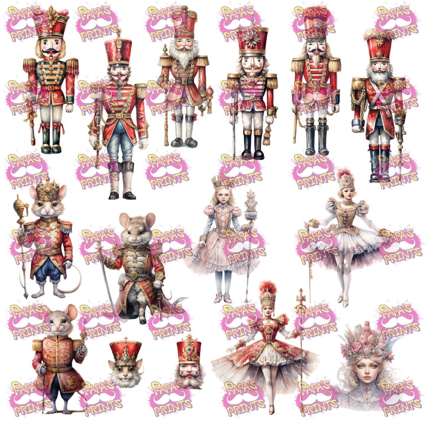 Nutcracker Element Sheet Vinyl