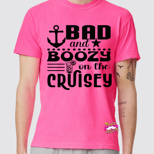 Bad and Boozy Tee