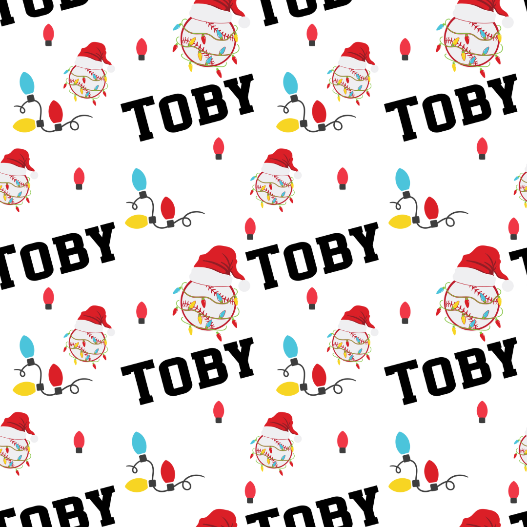 Custom Holiday Wrapping Paper