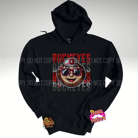 Buckeyes Sequin Hoodie