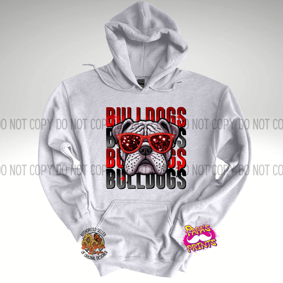 Bulldogs GA Sequin Hoodie