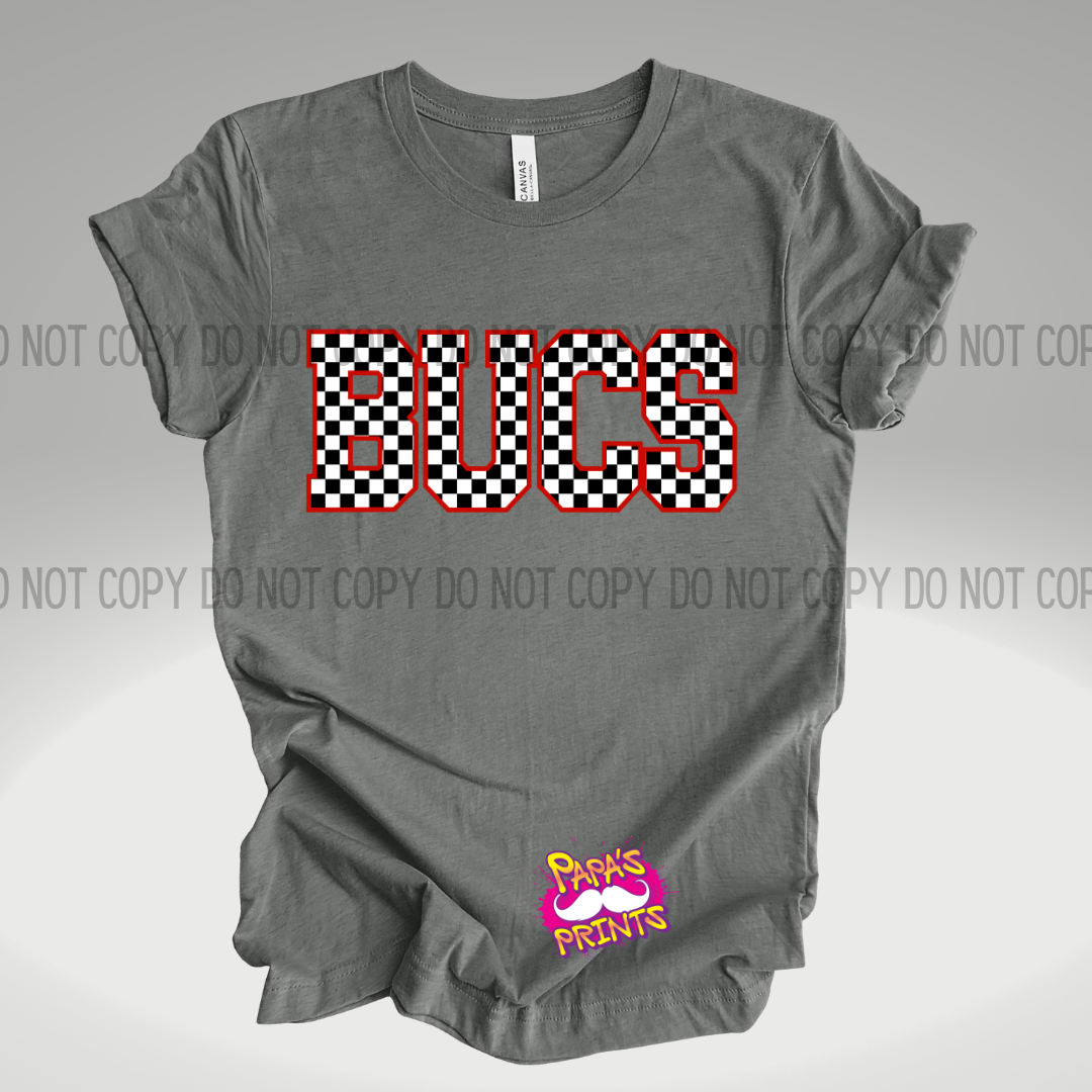 Bucs Checker Tee