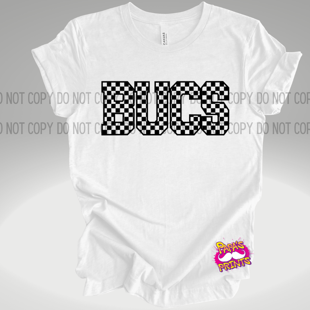 Bucs Checker Tee