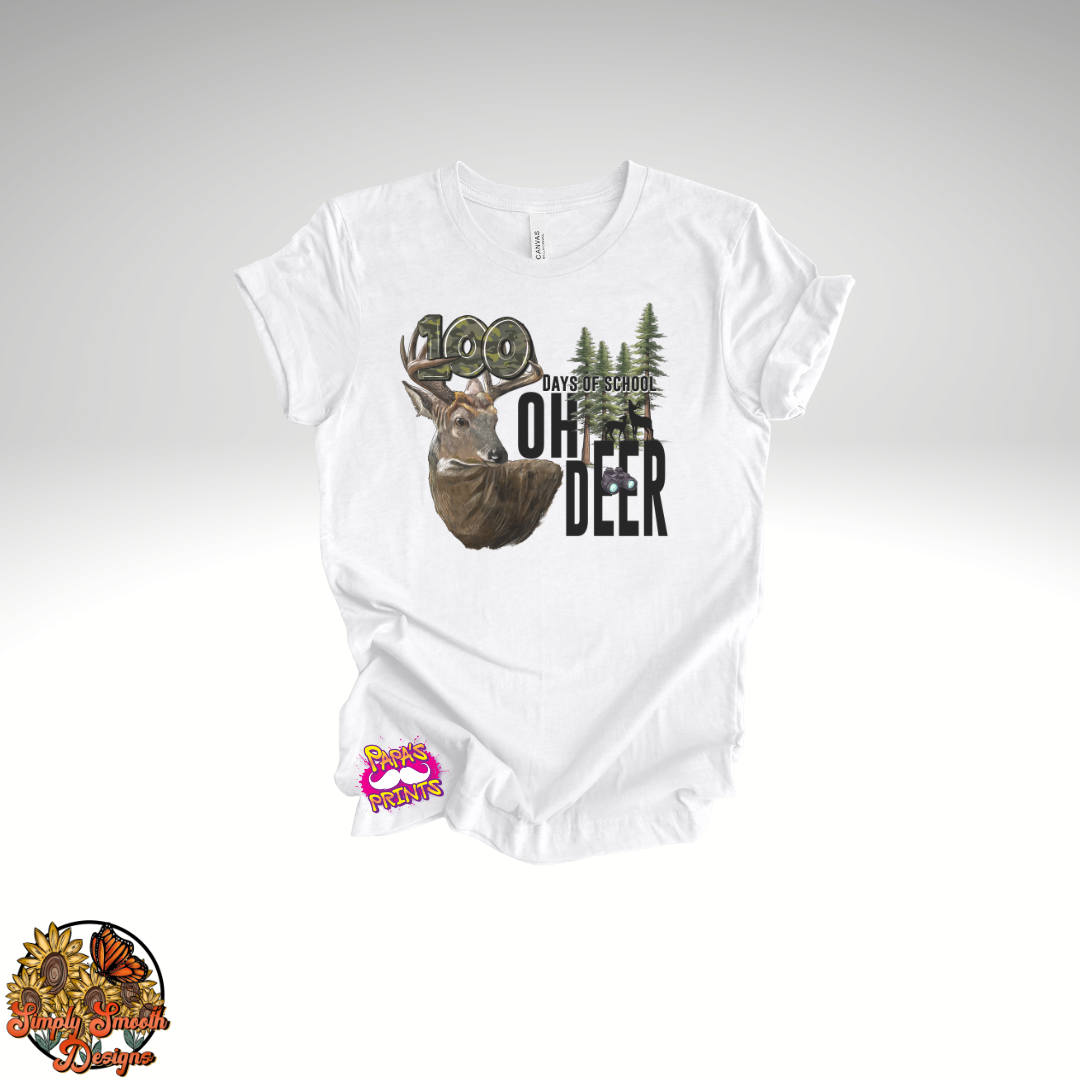 100 Days of School, Oh Deer T-Shirt