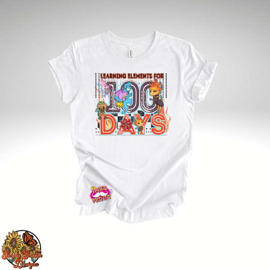 Learning Elements for 100 Days T-Shirt