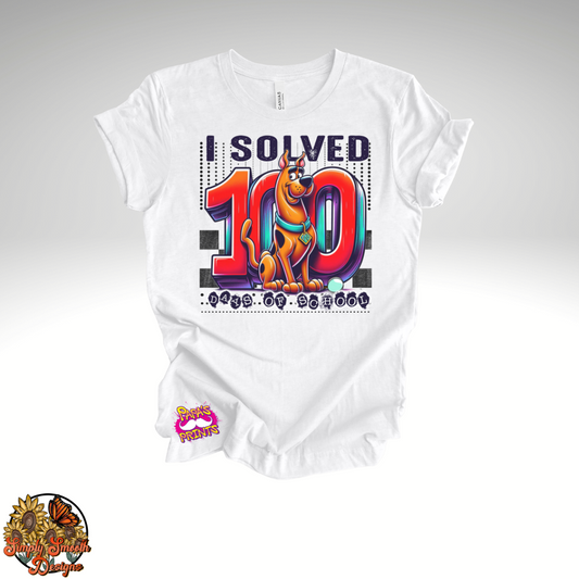 I Solved 100 Days of School T-Shirt