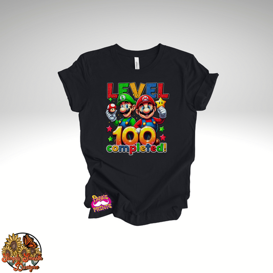 Level 100 Days Complete T-Shirt