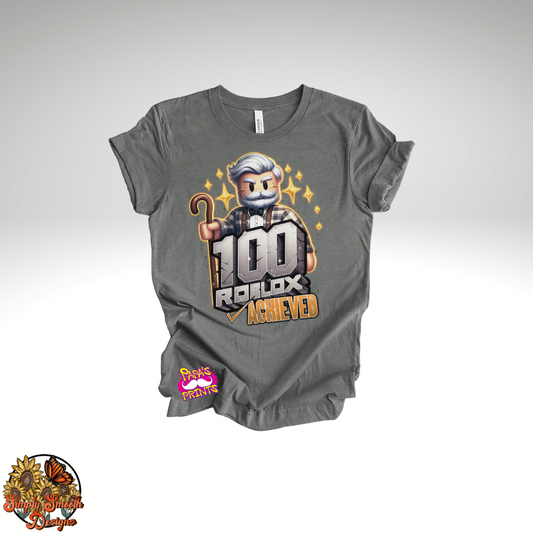 100 Roblox Achieved T-Shirt