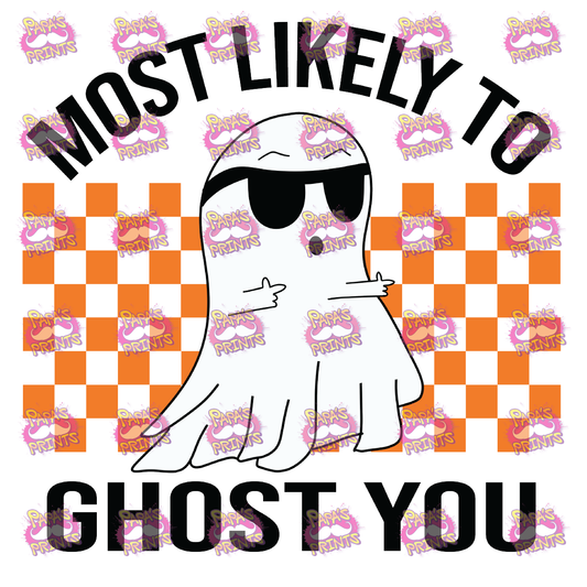 Ghost You Damn Good Decal