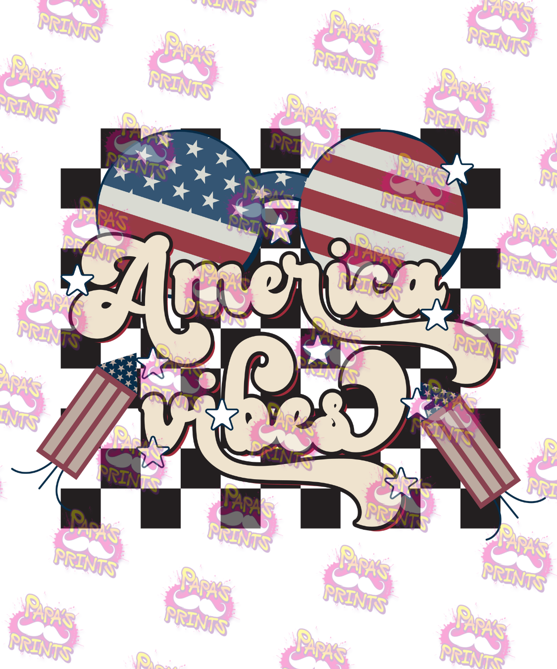 America Vibes Damn Good Decal