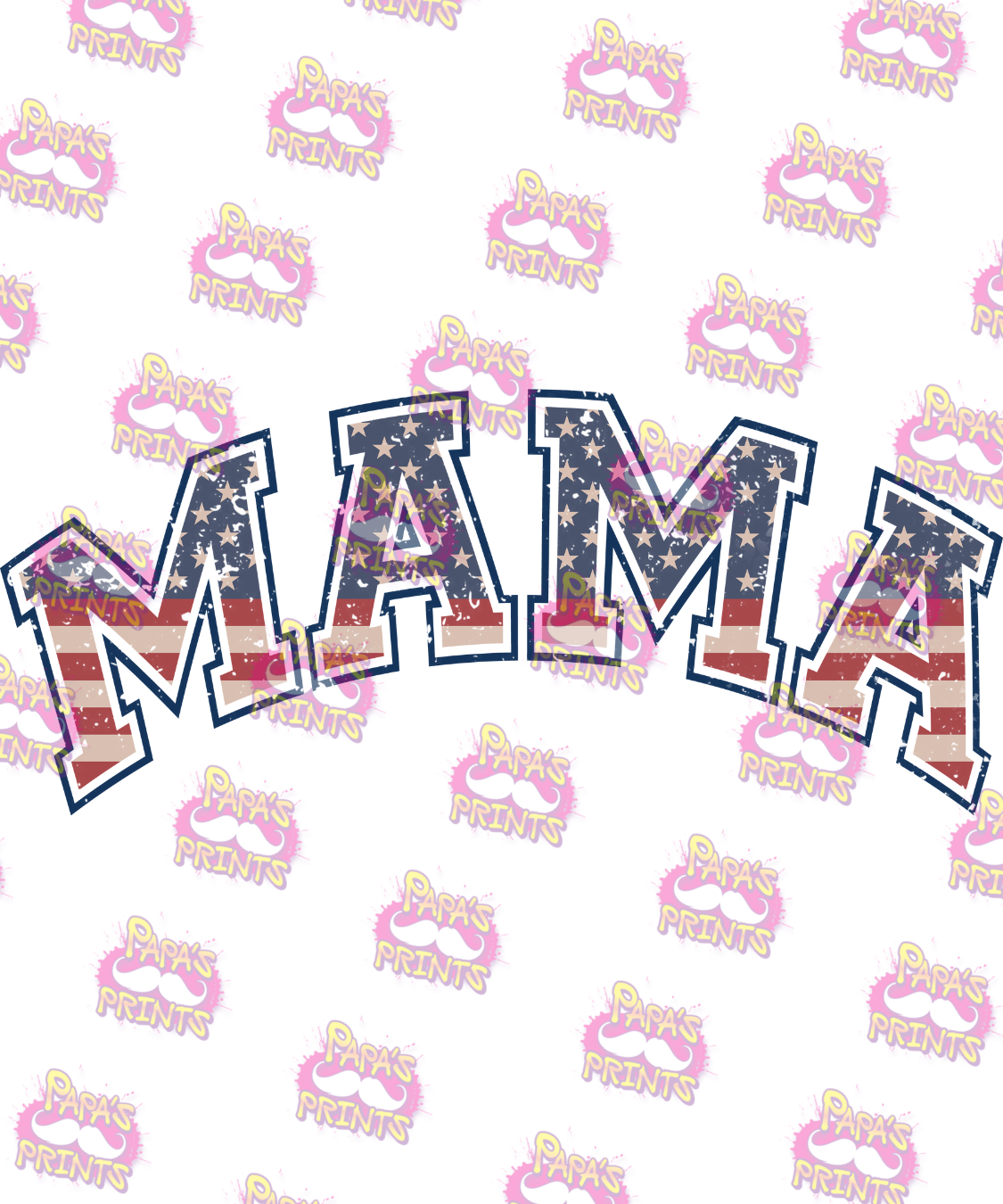 Mama Flag Damn Good Decal